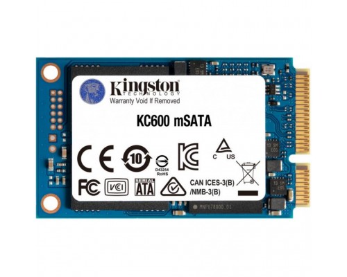 Накопитель SSD mSATA 256GB Kingston (SKC600MS/256G)