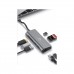Концентратор Cablexpert USB-C 5-in-1 (HUB/HDMI/PD/CR/Lan) (A-CM-COMBO5-01)