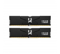 Модуль пам'яті для комп'ютера DDR5 32GB (2x16GB) 6400 MHz IRDM Black Goodram (IR-6400D564L32S/32GDC)