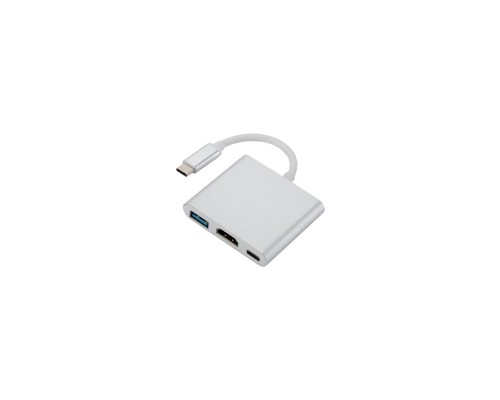 Переходник Dynamode Dynamode USB3.1 Type-C to 1хHDMI, 1хUSB 3.0, 1хUSB Type-C Fe (Multiport USB 3.1 Type-C to HDMI)