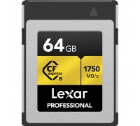 Карта памяти Lexar 64GB CFexpress Type-B Professional (LCFX10-64GCRB)