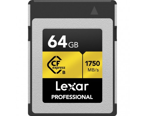 Карта памяти Lexar 64GB CFexpress Type-B Professional (LCFX10-64GCRB)