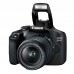 Цифровий фотоапарат Canon EOS 2000D 18-55 IS II kit + сумка + SD 16GB (2728C015)