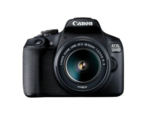 Цифровий фотоапарат Canon EOS 2000D 18-55 IS II kit + сумка + SD 16GB (2728C015)