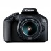 Цифровий фотоапарат Canon EOS 2000D 18-55 IS II kit + сумка + SD 16GB (2728C015)