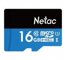 Карта памяти Netac 16GB microSD class 10 (NT02P500STN-016G-S)