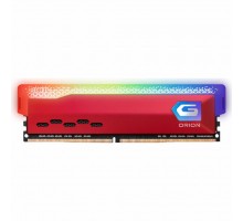 Модуль пам'яті для комп'ютера DDR4 8GB 3600 MHz Orion RGB Racing Red GEIL (GOSR48GB3600C18BSC)