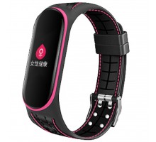 Ремінець до фітнес браслета BeCover Lattice Style для Xiaomi Mi Smart Band 5 Pink (705163)