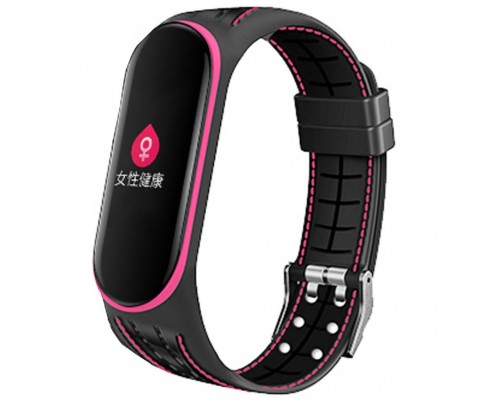 Ремінець до фітнес браслета BeCover Lattice Style для Xiaomi Mi Smart Band 5 Pink (705163)