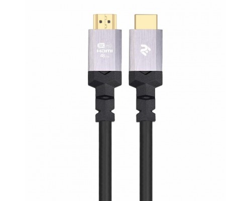 Кабель мультимедійний HDMI to HDMI 3.0m v.2.1 2E (2EW-1143-3M)