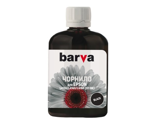 Чорнило Barva Epson L4150/L4160 (101) Black 100 мл pigm. (E101-558)