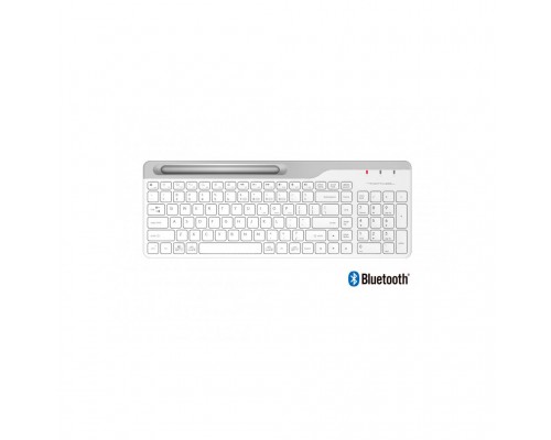Клавіатура A4Tech FBK25 Wireless White