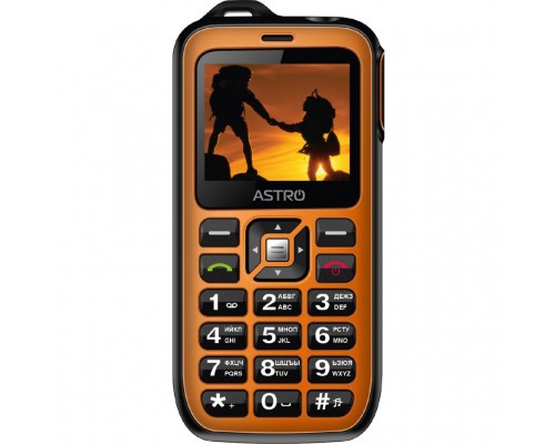 Мобільний телефон Astro B200 RX Black Orange