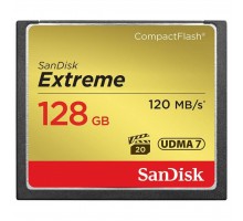 Карта пам'яті SANDISK 128GB Compact Flash Extreme (SDCFXSB-128G-G46)