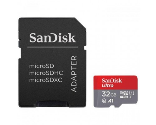 Карта пам'яті SanDisk 32GB microSDHC class 10 UHS-I A1 Ultra (SDSQUAR-032G-GN6IA)