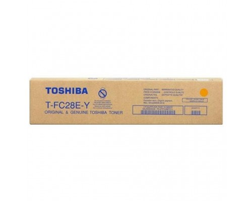 Тонер-картридж TOSHIBA T-FC28EY 24K YELLOW, для e-STUDIO 2330, 2820, 3520, 4520 (6AJ00000049)