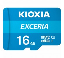 Карта памяти Kioxia 16GB microSDHC class 10 UHS-I Exceria (LMEX1L016GG2)