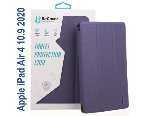 Чохол до планшета BeCover Soft TPU Apple Pencil Apple iPad Air 4 10.9 2020/2021 Purple (706767)