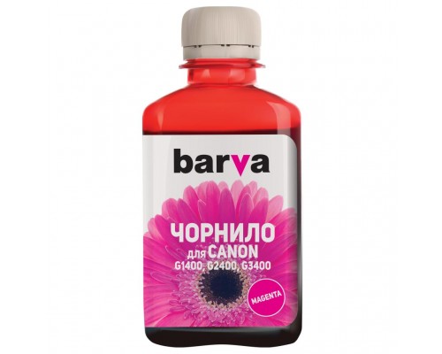 Чорнило Barva CANON GI-490 180г MAGENTA (G490-505)