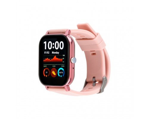 Смарт-часы Amico GO FUN Pulseoximeter and Tonometer pink (850475)
