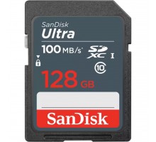 Карта памяти SanDisk 128GB SDXC class 10 UHS-1 (SDSDUNR-128G-GN3IN)