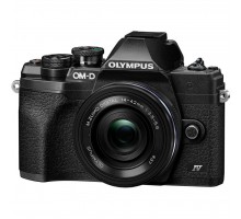 Цифровий фотоапарат Olympus E-M10 mark IV Pancake Zoom 14-42 Kit black/black (V207132BE000)