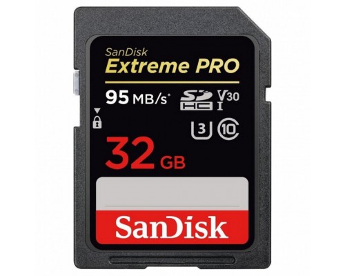 Карта пам'яті SanDisk 32GB SDHC Class10 UHS-I V30 4K Extreme Pro (SDSDXXG-032G-GN4IN)