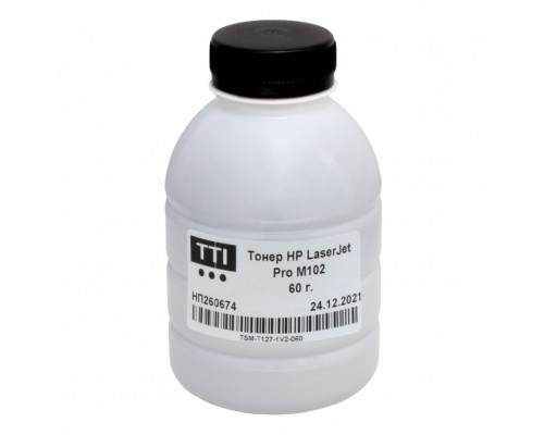 Тонер HP LJ Pro M102, 60 г TTI (TSM-T127-1V2-060)