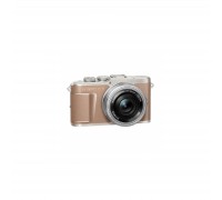 Цифровий фотоапарат Olympus E-PL10 14-42 mm Pancake Zoom Kit brown/silver (V205101NE000)