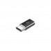 Перехідник Micro USB to Type-C black XoKo (XK-AC014-BK)