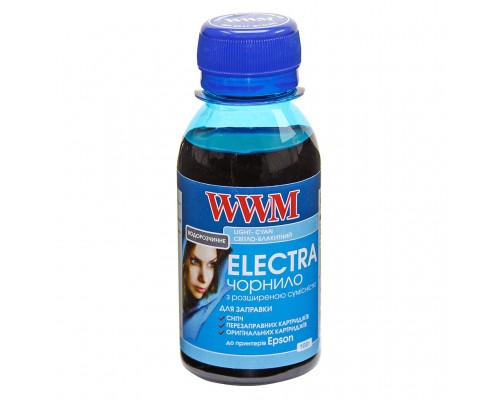 Чорнило WWM EPSON UNIVERSAL ELECTRA 100ml Light Cyan (EU/LC-2)