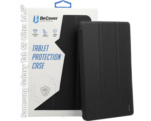 Чохол до планшета BeCover Smart Case Samsung Tab S9 Ultra SM-X816 14.6" Black (709894)