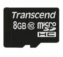 Карта памяти Transcend 8Gb microSDHC class 10 (TS8GUSDC10)