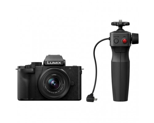 Цифровой фотоаппарат PANASONIC DC-G100 Kit 12-32mm Black + ручка штатив (DC-G100VEE-K)