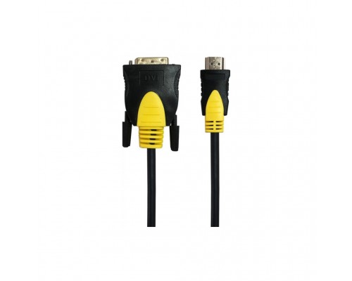 Кабель мультимедійний HDMI to DVI 1.8m 2-side V1.3 19-pin Maxxter (CCBP-HDMI-DVI-1.8)