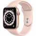 Смарт-годинник Apple Watch Series 6 GPS, 44mm Gold Aluminium Case with Pink Sand (M00E3UL/A)