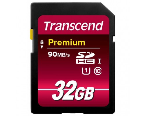 Карта пам'яті Transcend 32Gb SDHC class 10 UHS-I Premium (TS32GSDU1)