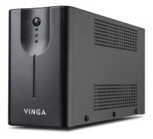 Пристрій безперебійного живлення Vinga LED 1500VA metal case (VPE-1500M)