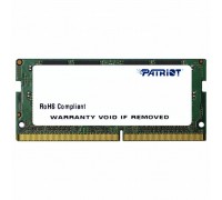 Модуль памяти для ноутбука SoDIMM DDR4 4GB 2400 MHz Patriot (PSD44G240041S)