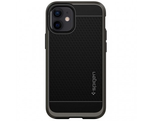 Чохол до мобільного телефона Spigen iPhone 12 mini Neo Hybrid, Gunmetal (ACS01754)