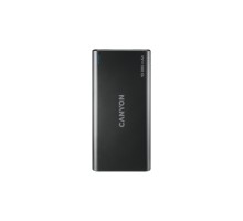 Батарея універсальна Canyon PB-108 10000mAh, Input 5V/2A, Output 5V/2.1A(Max), black (CNE-CPB1008B)