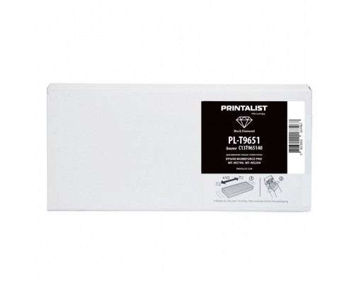 Картридж Printalist Epson WorkForce Pro WF-M5799DWF/ C13T965140 Black (PL-T9651)