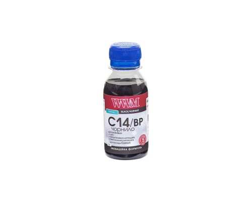 Чорнило WWM CANON CLI-451/CLI-471 100г Black Pigmented (C14/BP-2)