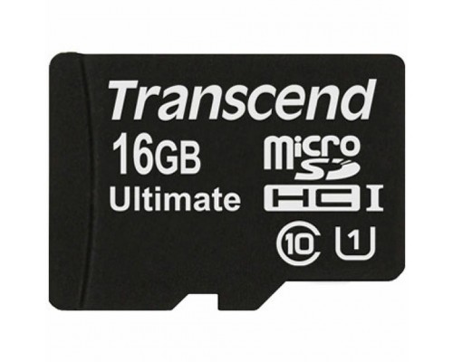 Карта пам'яті Transcend 16Gb microSDHC Class 10 UHS-I Ultimate 600x (TS16GUSDHC10U1)