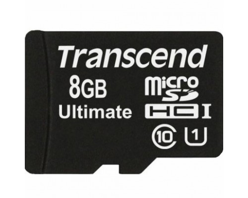 Карта пам'яті Transcend 8Gb microSDHC Class 10 UHS-I Ultimate 600x (TS8GUSDHC10U1)