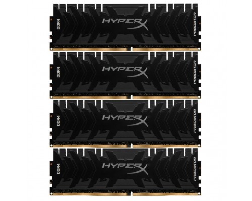 Модуль пам'яті для комп'ютера DDR4 32GB (4x8GB) 3200 MHz HyperX Predator Lifetime Kingston (HX432C16PB3K4/32)