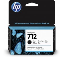 Картридж HP DJ No.712 DesignJet Т230/Т630 Black 38ml (3ED70A)