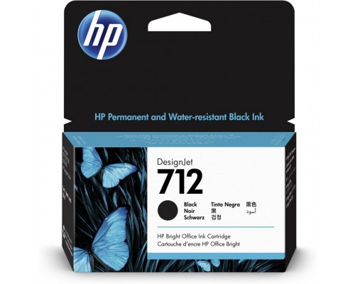 Картридж HP DJ No.712 DesignJet Т230/Т630 Black 38ml (3ED70A)