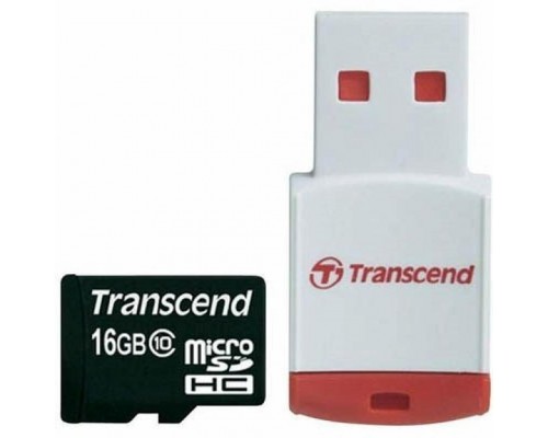 Карта памяти Transcend 16Gb microSDHC class 10 (TS16GUSDHC10-P3)