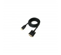 Кабель мультимедийный HDMI to DVI 18+1pin M, 10.0m Viewcon (VD 066-10m.)